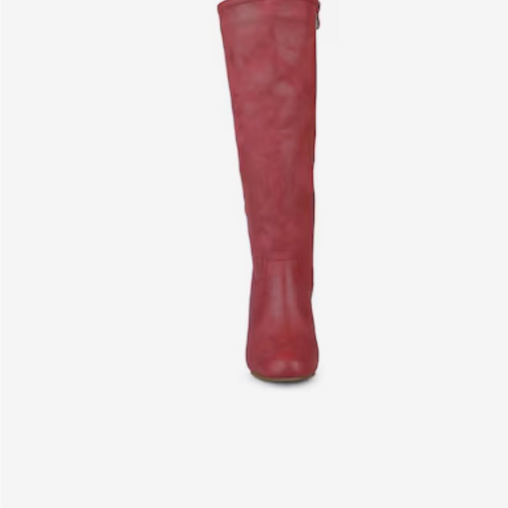 Journee Collection Langly Wide Calf Wedge Boot. Size 11 - Picture 5 of 9